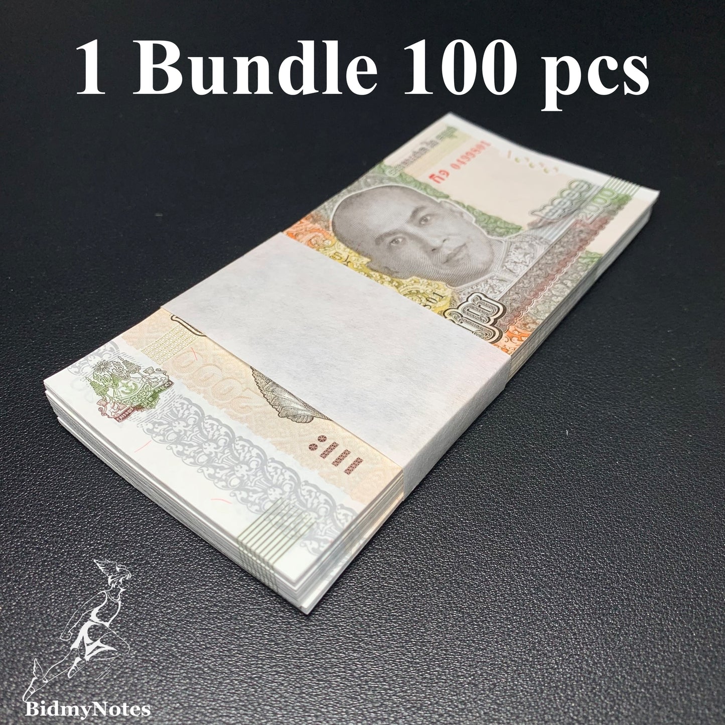 Cambodia 2000 Riels P 67A New 2022 UNC 1 Bundle 100 pcs