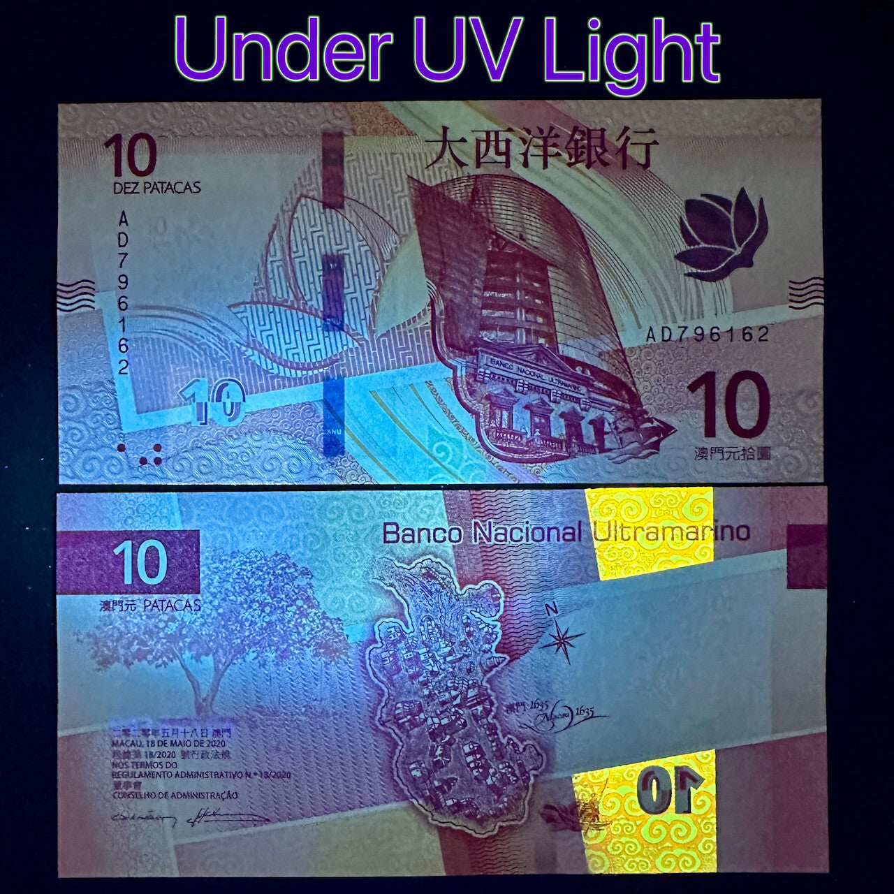 Macau Macao (BNU) 10 Patacas 2024 P 300a New Design issue UNC