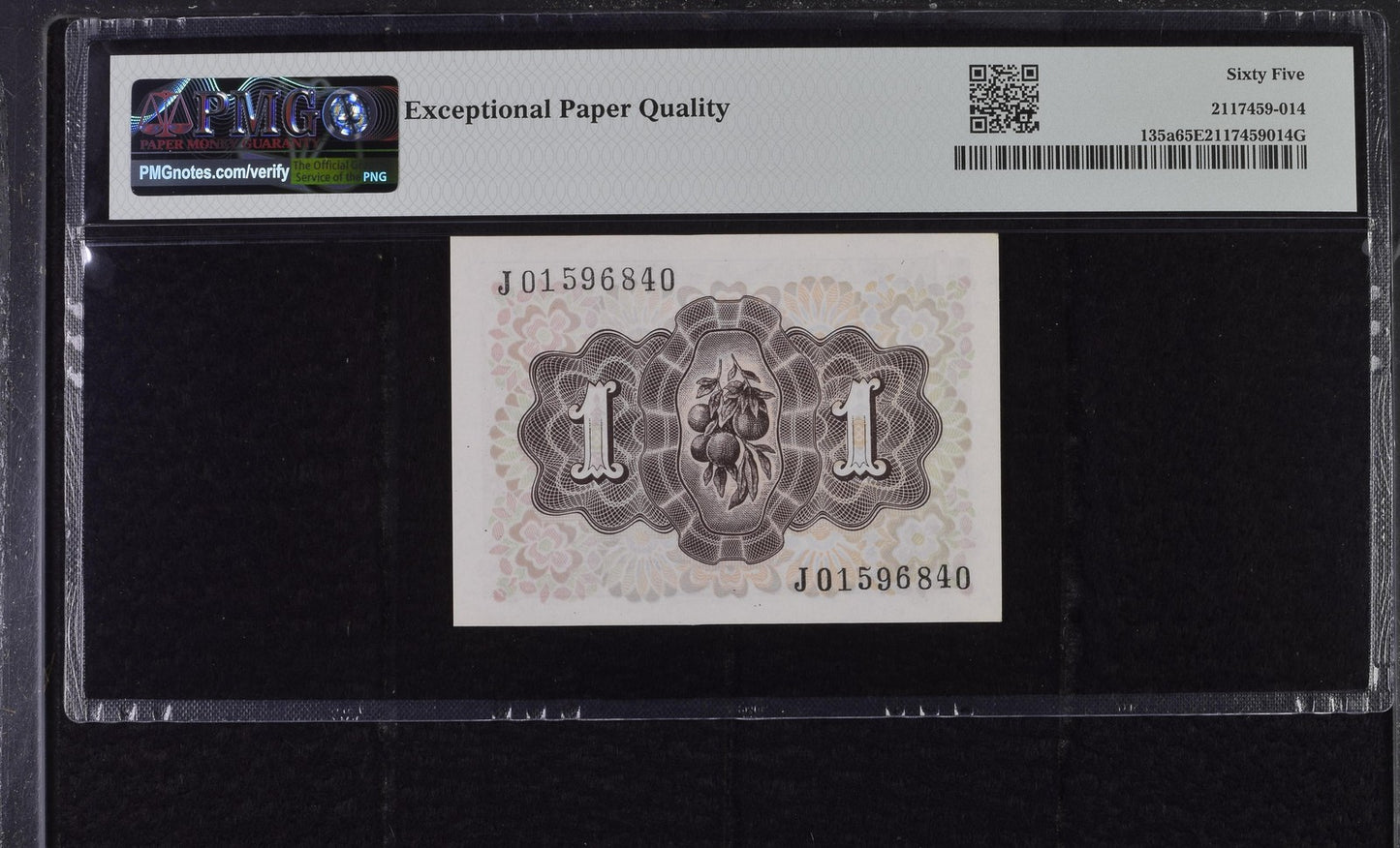 Spain Banco de España 1 Peseta 1948 P 135a UNC PMG 65 EPQ