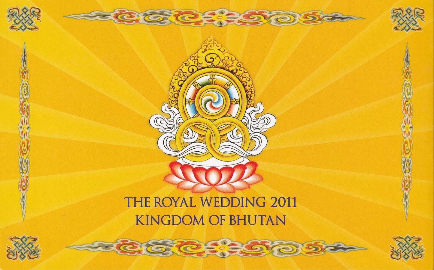 Bhutan 100 Ngultrum 2011 P 35 UNC Commemorative With Folder