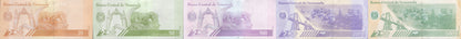 Venezuela 20 50 100 200 500 Bolivares 2021 2023 2025 P 117-121 P New UNC Set 5 p