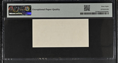 Hong Kong Gov 10 Cents ND (1961-65) P 327 UNC PMG 68 EPQ 3rd TOP POP