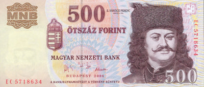 Hungary 500 Forint 2006 P 194 UNC
