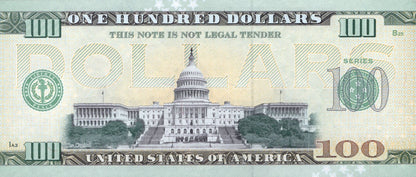 USA Cody Rhodes American Nightmare  100 $ WWE TEST NOTE 2024 UNC