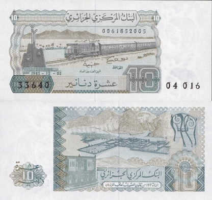 Algeria 10 Dinars 1983 P 132 UNC