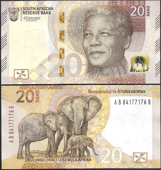 South Africa 20 Rand 2023 P 149 UNC