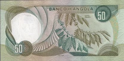 Angola 50 Escudos 1972 P 100 UNC