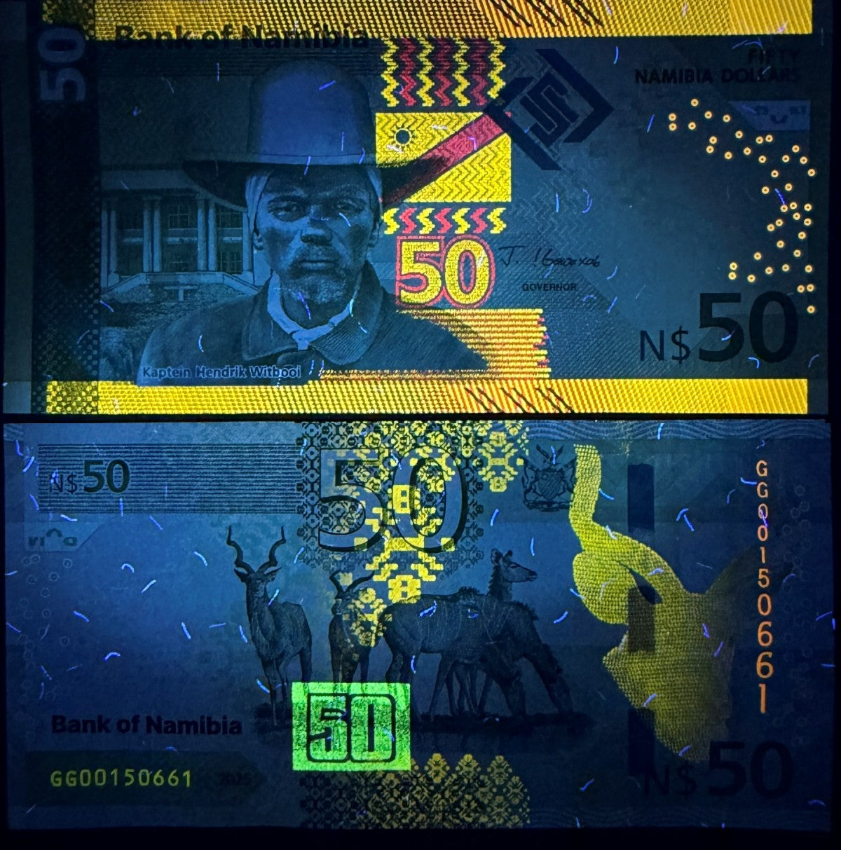 NAMIBIA 50 Namibia Dollars 2025 P New Issue UNC