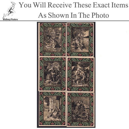 Germany Notgeld ARTERN 50 Pfennig 1921 Set 6 pcs