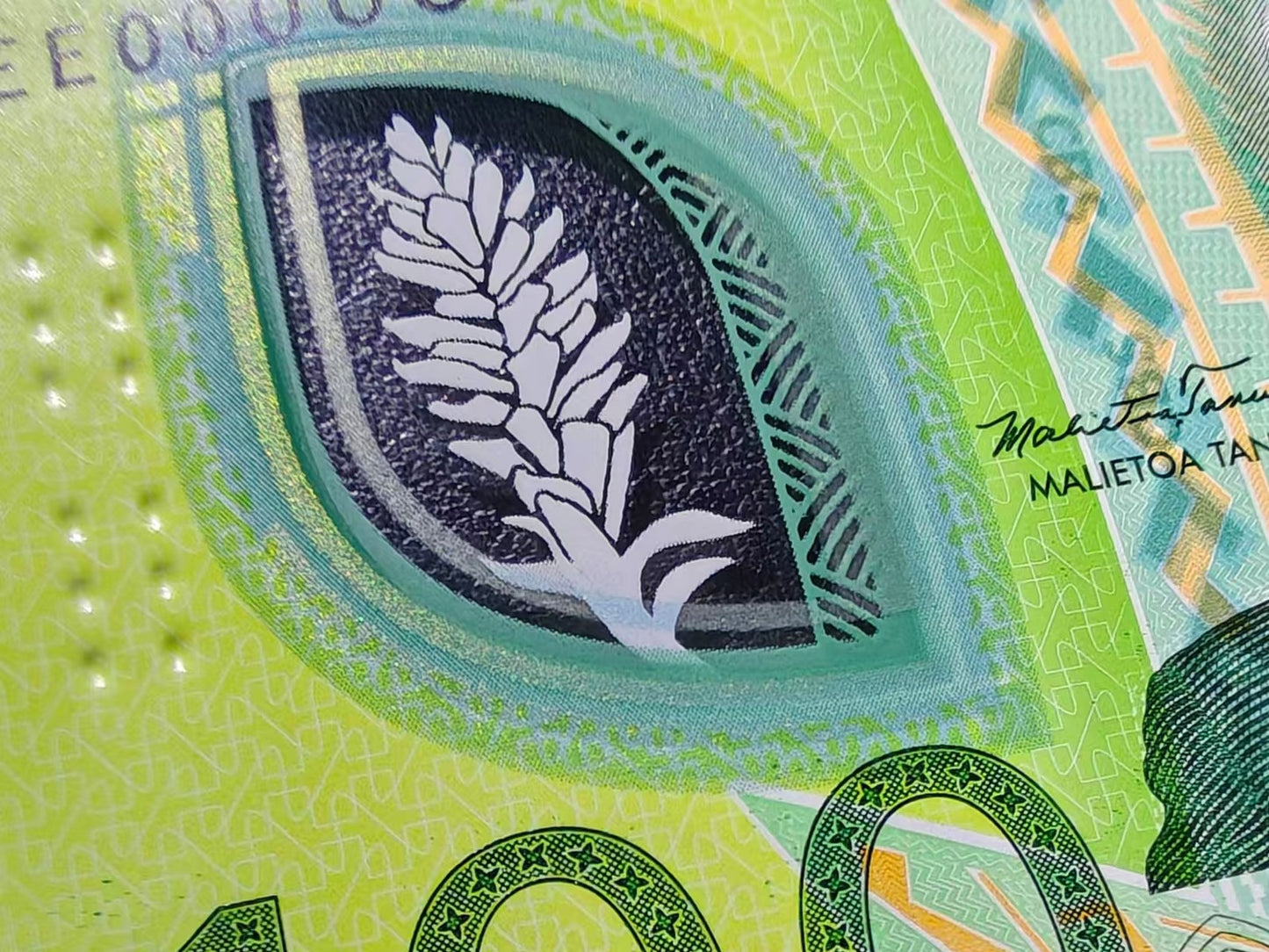 Samoa 50 100 Tala 2025 P New Issue Polymer UNC Set 2 pcs Matching No.