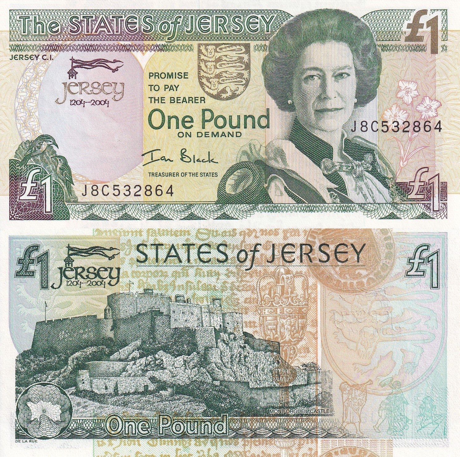 Jersey 1 Pound 2004 P 31 UNC Commemorative