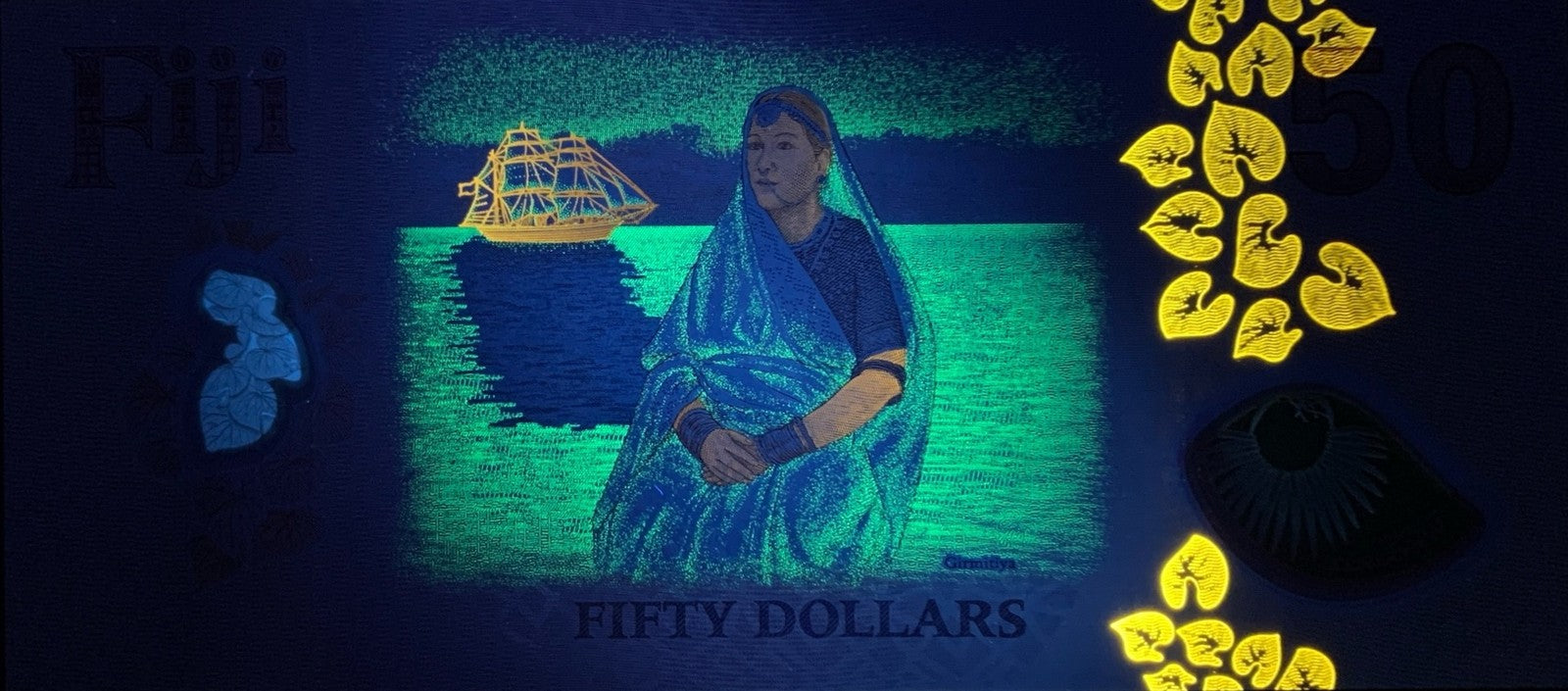 Fiji 50 Dollars 2026 P New Design Polymer UNC