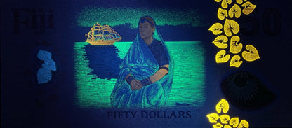 Fiji 50 Dollars 2026 P New Design Polymer UNC