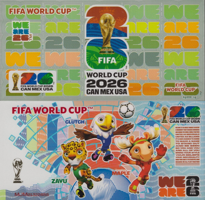 FIFA World Cup 2026 COMM.  Silver Note Ag 999 Official Licensed With Folder