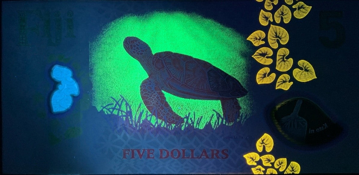 Fiji 5 Dollars 2026 P New Design Polymer UNC