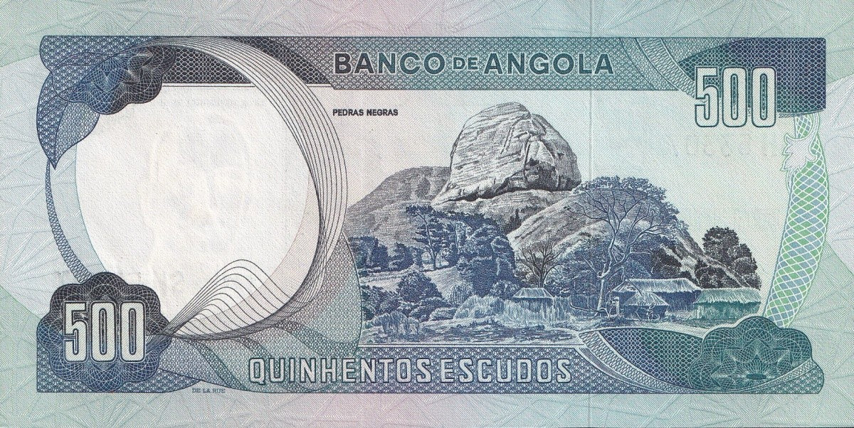 Angola 500 Escudos 1972 P 102 UNC