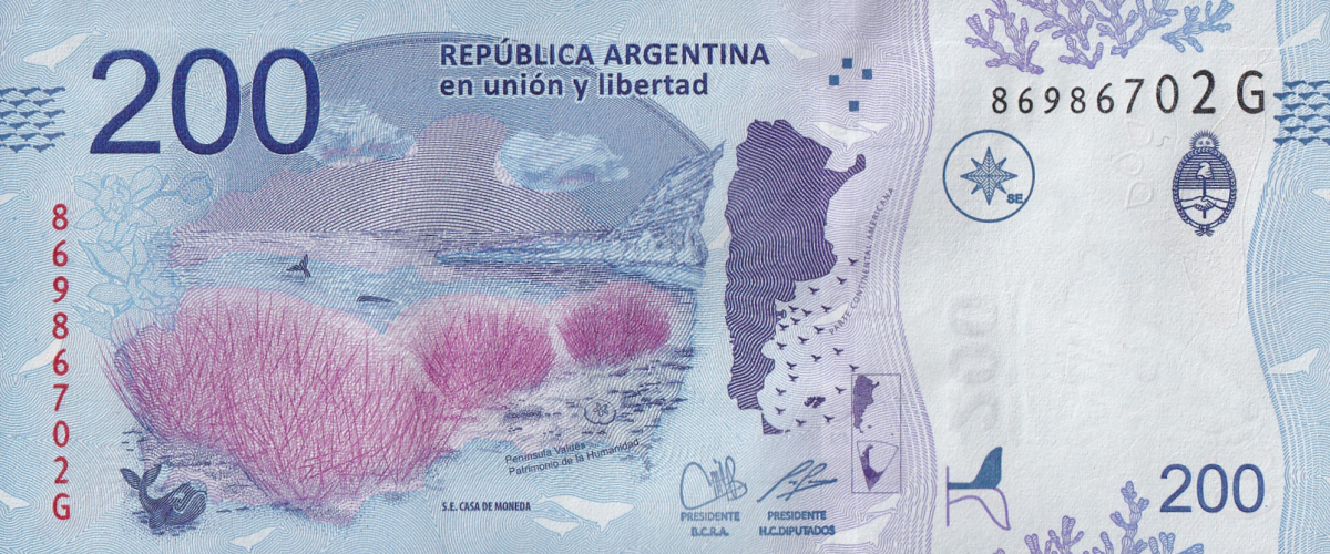 Argentina 200 Pesos 2023 P 364 UNC