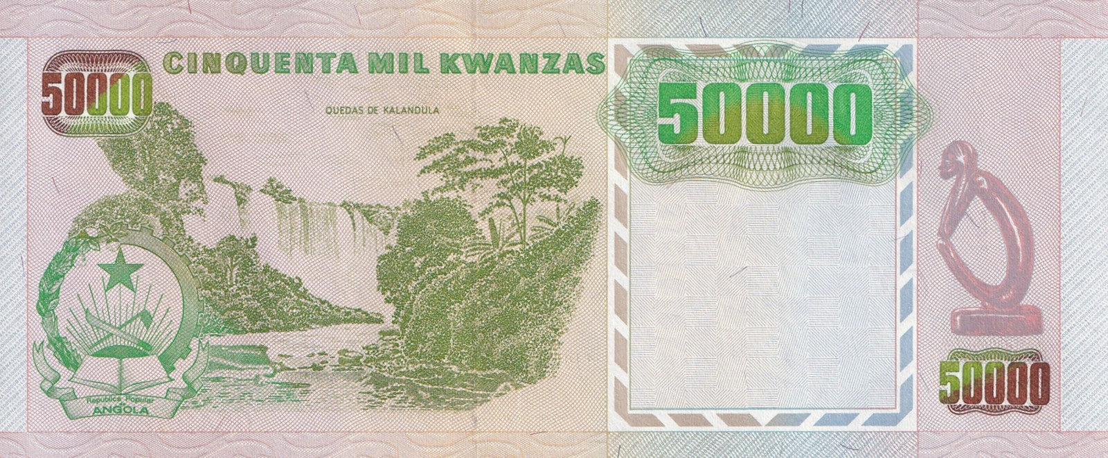 Angola 50000 Kwanzas 1991 P 132(2) UNC