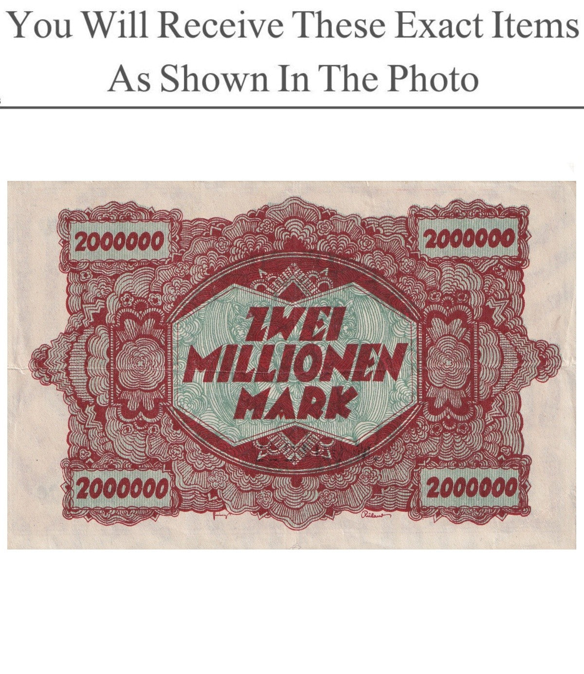 Germany Notgeld BERGISCH GLADBACH 2000000 Mark 1923