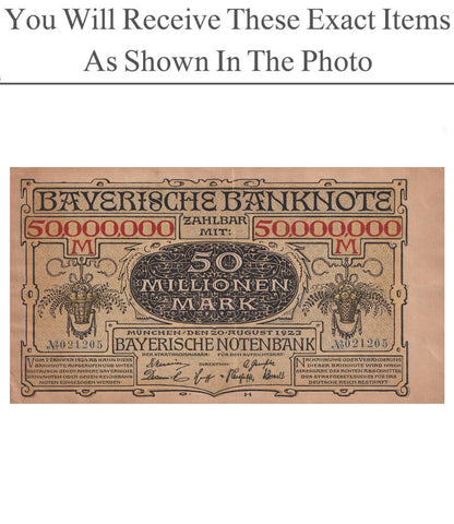 Germany Notgeld MUNICH 50 Million Mark 1923