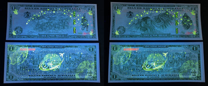 Australia 1 Lunar Dollar 2017 UNC Silver Reserve of the Moon With Folder Set 2 p