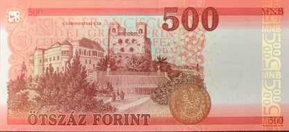 Hungary 500 Forint 2022 P 202a UNC