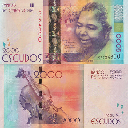 Cape Verde Cabo Verde 2000 Escudos 2014 P 74 UNC