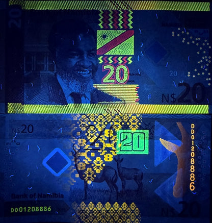 NAMIBIA 20 Namibia Dollars 2025 P New Issue UNC