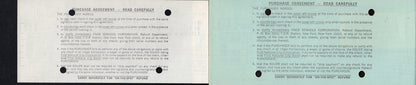 USA 10 Dollars 1969 First National City Corp. Bank Cheque UNC W/Booklet (1 Note)