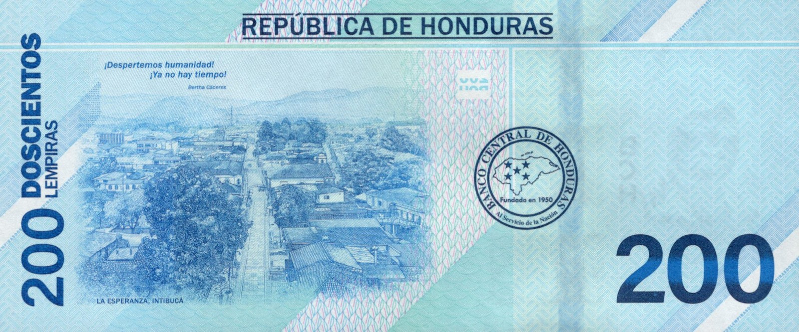 Honduras 200 Lempiras 2023(2026) P New Design UNC