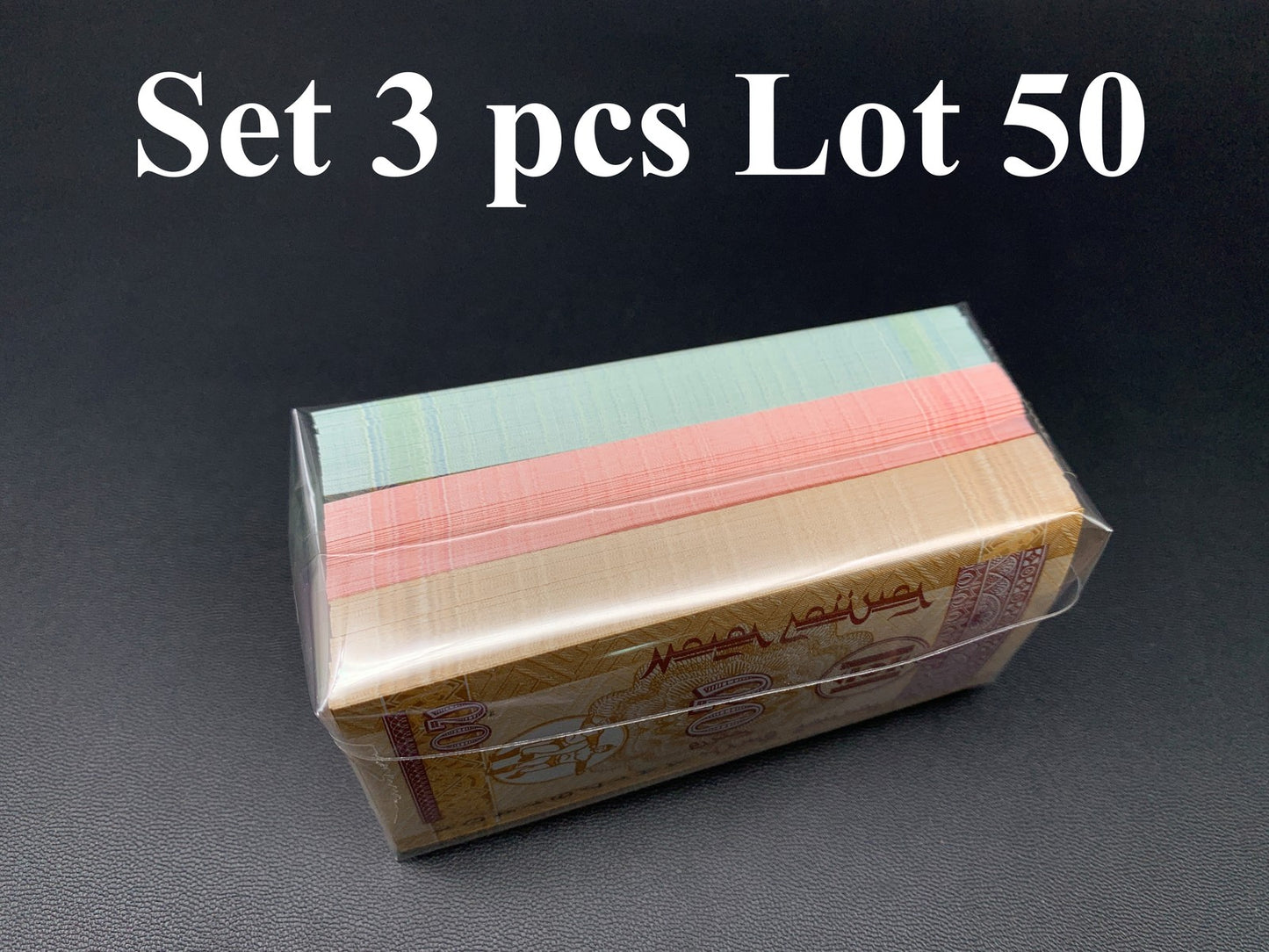 Mongolia 10 20 50 Mongo ND 1993 P 49 50 51 UNC Set 3 Lot 5 pcs AA Prefix