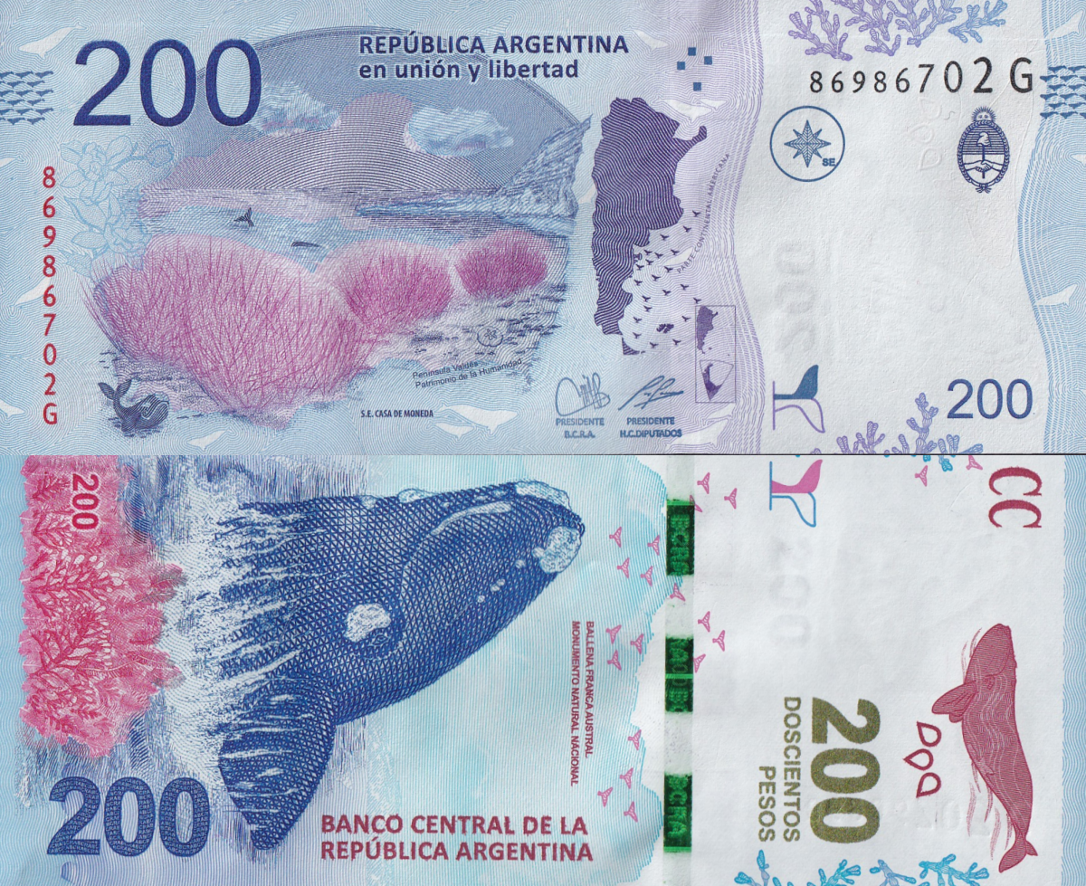 Argentina 200 Pesos 2023 P 364 UNC