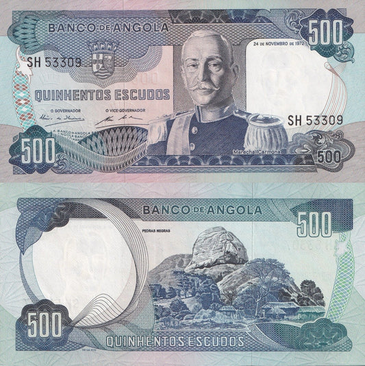 Angola 500 Escudos 1972 P 102 UNC