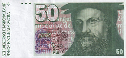 Switzerland 50 Franken 1987 P 56 UNC