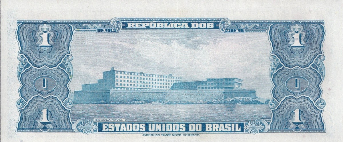 Brazil 1 Cruzeiro ND 1954-1958 P 150 UNC