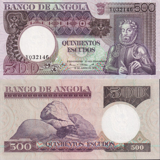 Angola 50 Escudos 1973 P 105 UNC