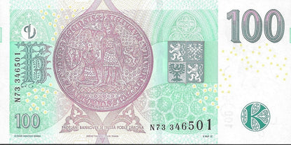 Czech Republic 100 Korun 2018 P 18 UNC