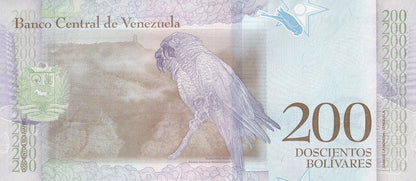 Venezuela 200 Bolivares 2018 P 107 UNC