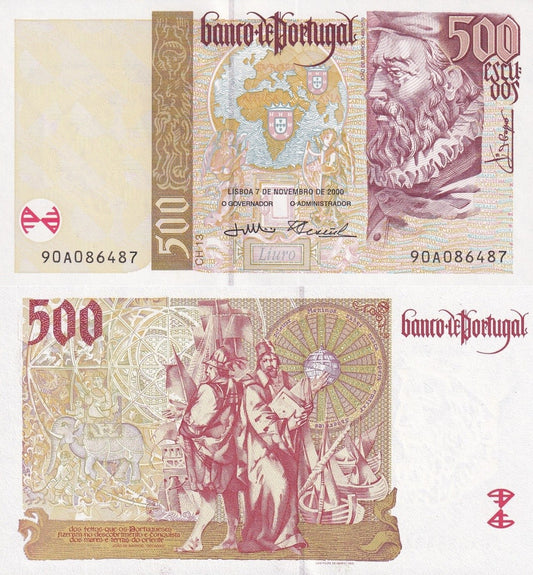 Portugal 500 Escudos 2000 P 187c UNC