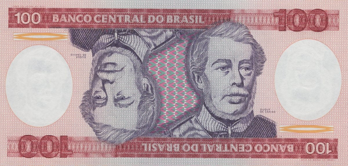 Brazil 100 Cruzeiros ND (1981-1984) P 198 UNC