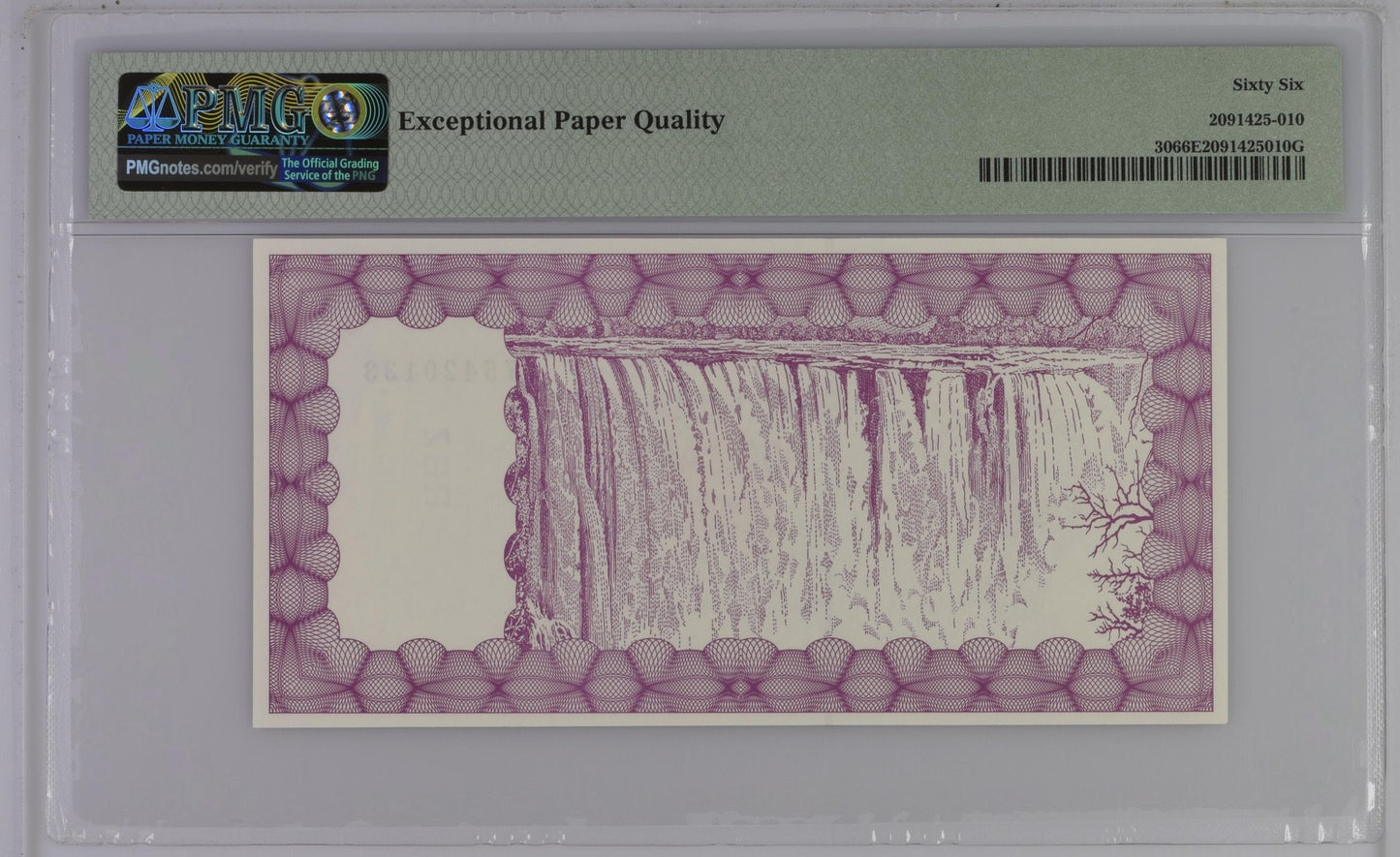 Zimbabwe 50000 Dollars 2006 P 30 Emergency Issue UNC PMG 66 EPQ 3rd TOP POP