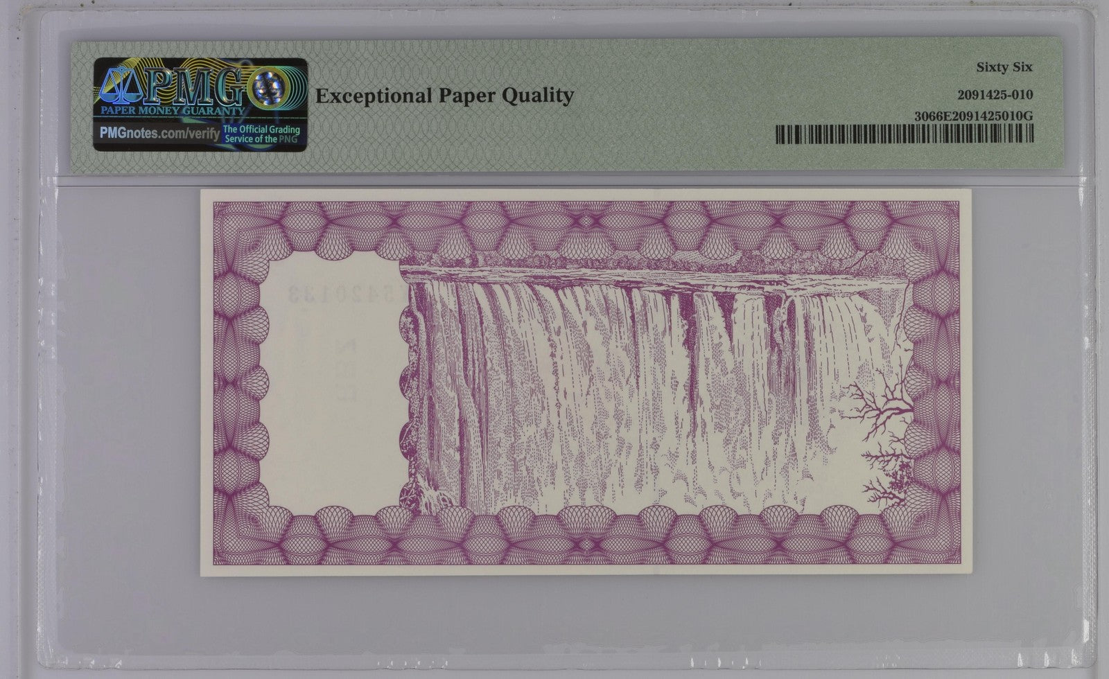 Zimbabwe 50000 Dollars 2006 P 30 Emergency Issue UNC PMG 66 EPQ 3rd TOP POP