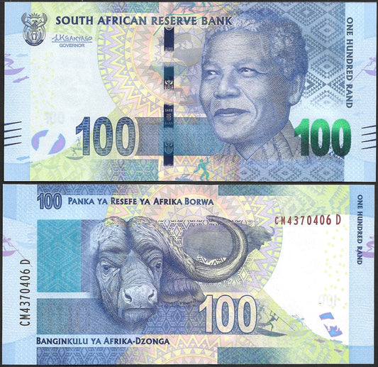 South Africa 100 Rand ND (2013-2016) P 141b UNC