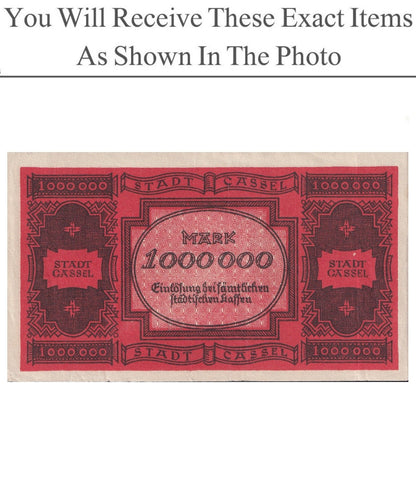 Germany Notgeld CASSEL 1 Million Mark 1923