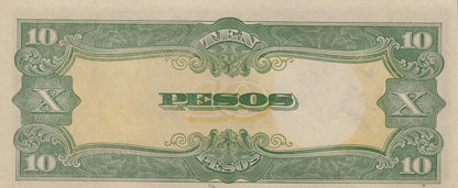Philippines 10 Pesos ND (1943) P 111 UNC