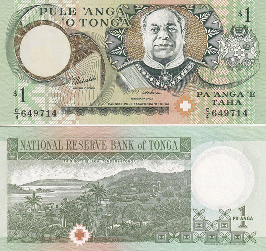 Tonga 1 Pa'anga ND 1995 P 31 UNC