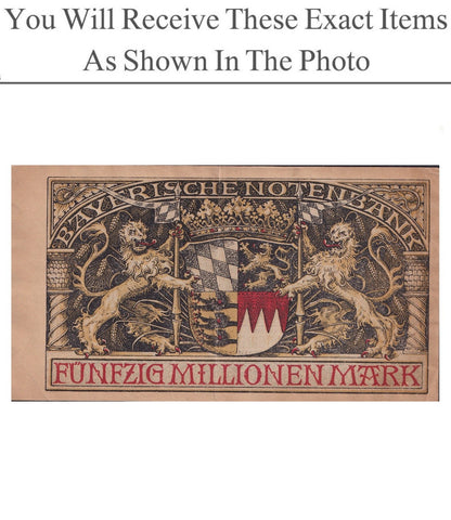 Germany Notgeld MUNICH 50 Million Mark 1923