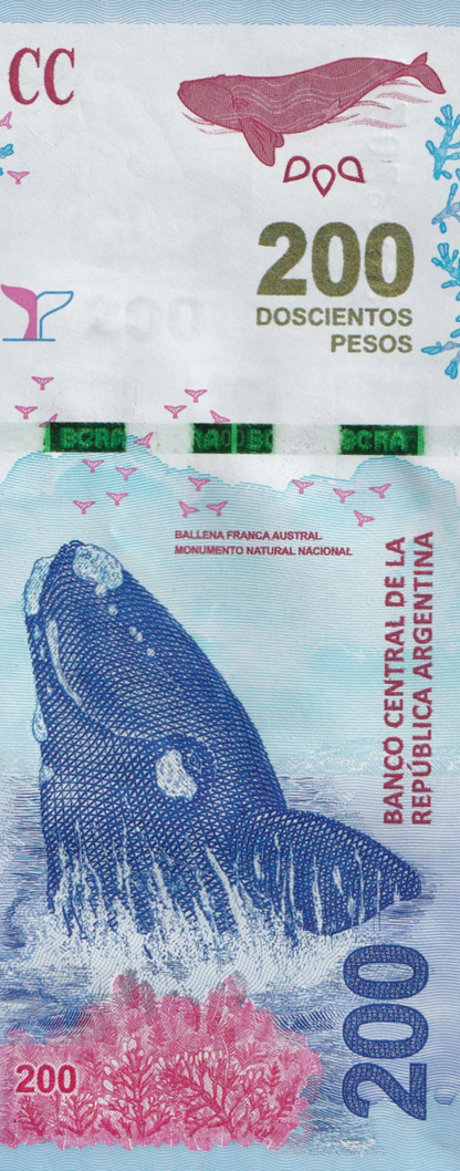 Argentina 200 Pesos 2023 P 364 UNC