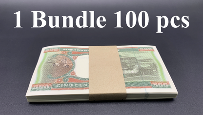 Mauritania 500 Ouguiya 2002 P 8c UNC 1 Bundle 100 pcs
