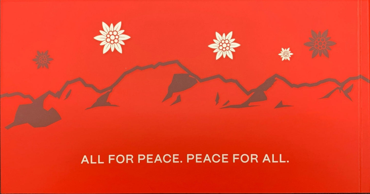 Mongolia Switzerland 2024 Diplomatic Relations Silver Note UNC With Folder